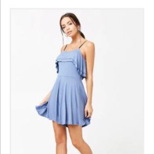Forever 21 cami flounce romper